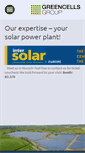Mobile Screenshot of greencells.com